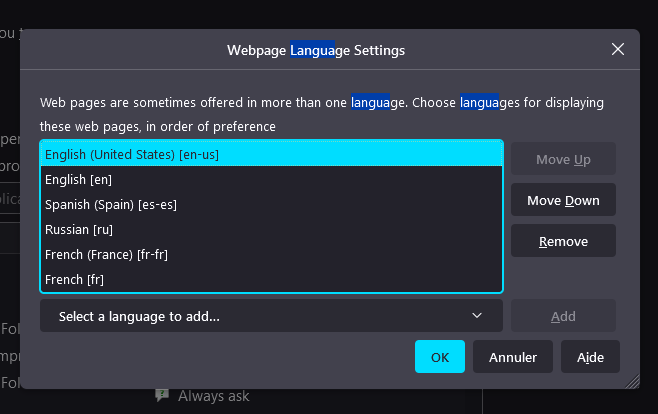 Does anyone else use these language preferences?